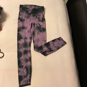 Lululemon Power thru High-rise crop leggings